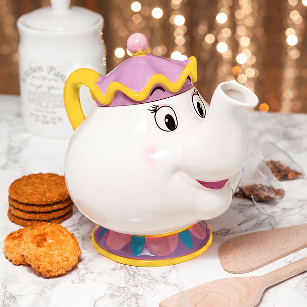 Mrs Potts Teekannu Kaunotar ja Hirviö