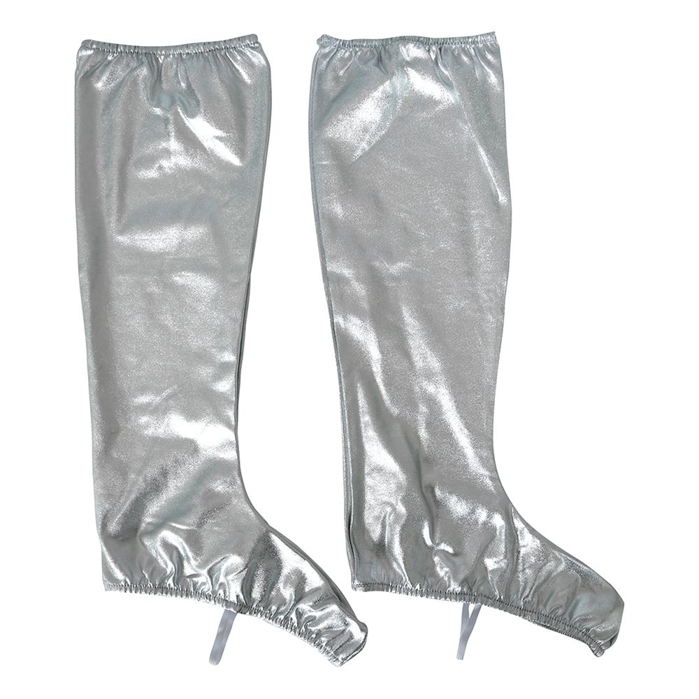 Skoovertræk Sølv Metallic