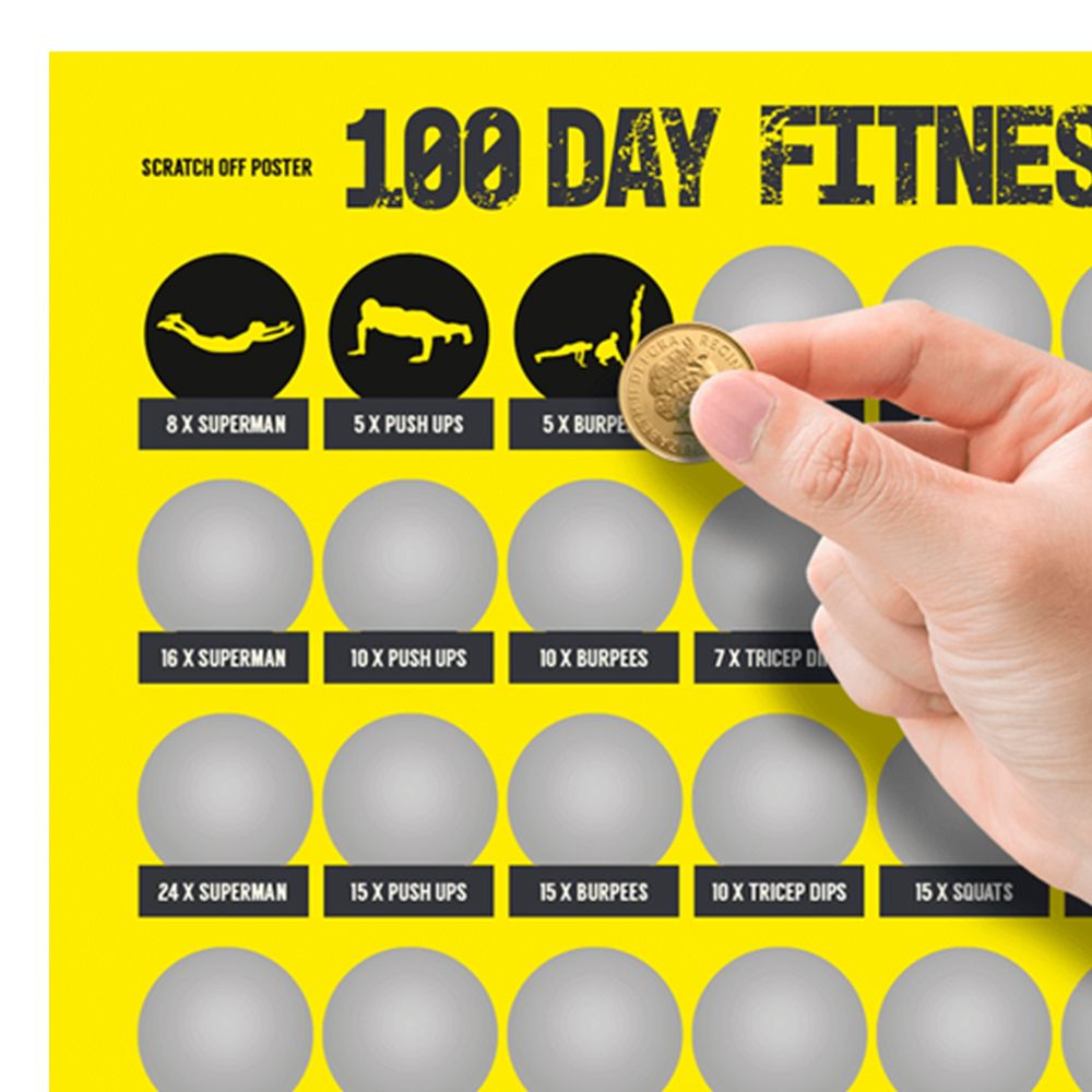 Skrapebilde 100 Day Fitness Challenge