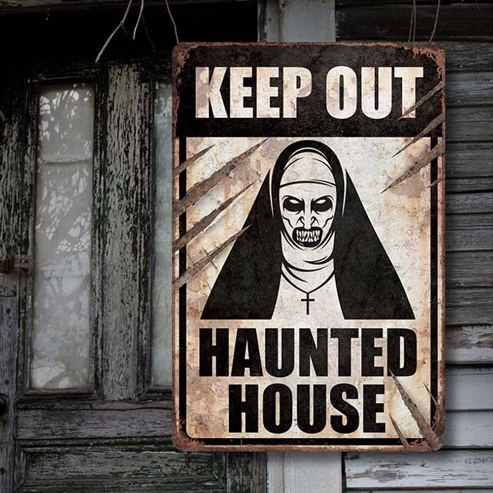 Skilt Haunted House