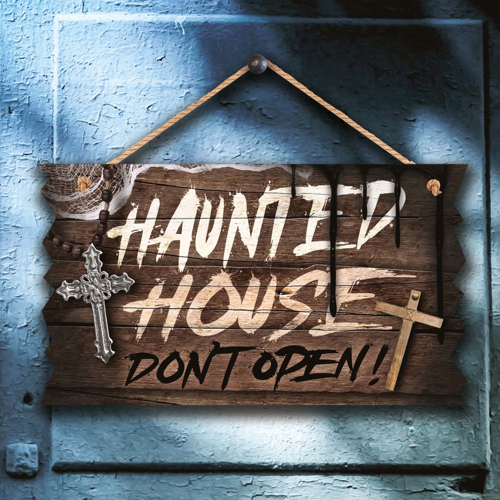 Skilt Haunted House