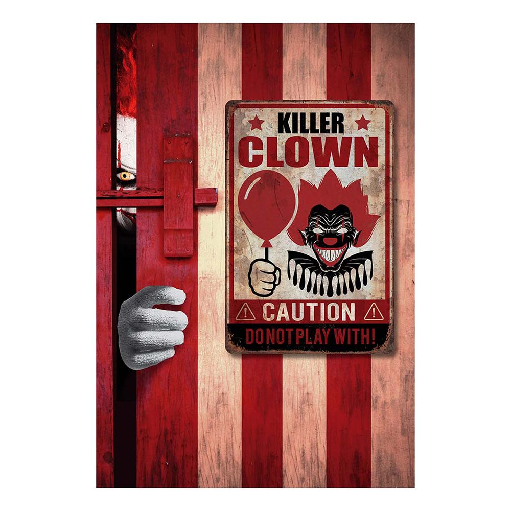 Skylt Killer Clown