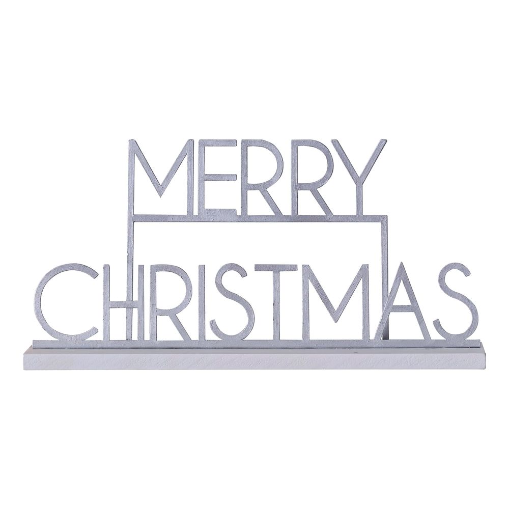Skilt Merry Christmas