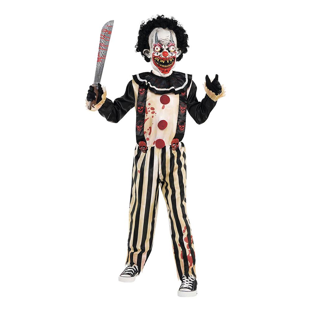 Slasher Clown Barn Maskeraddräkt