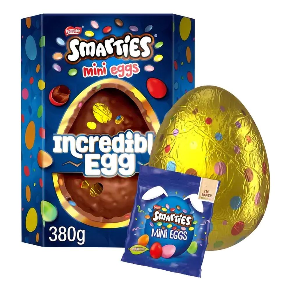 Smarties Milk Chocolate Incredible Easter Egg