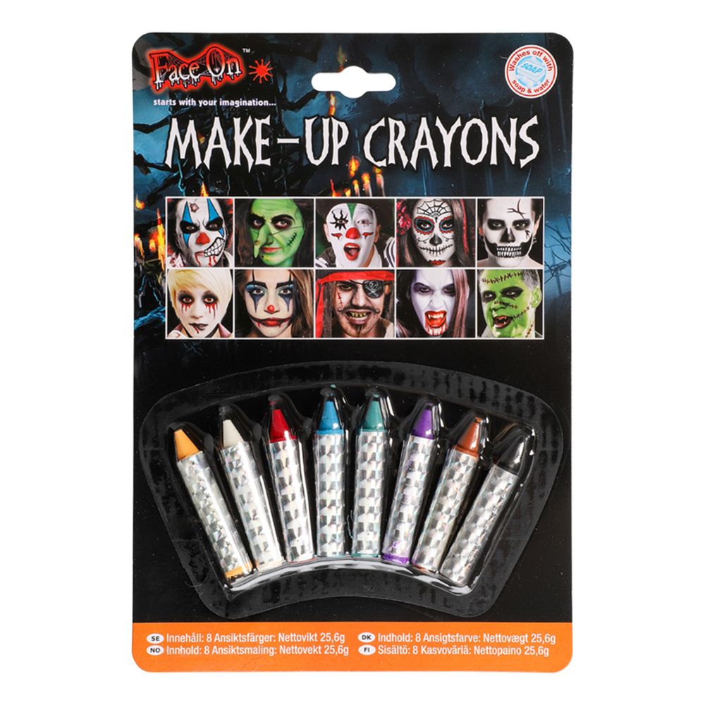 FaceOn Sminkpennor Halloween