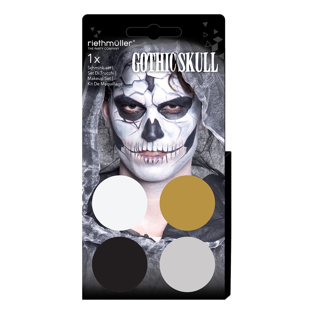 Sminkesæt Gothic Skull