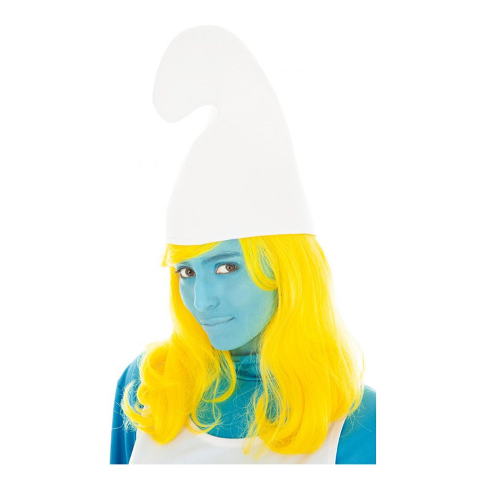 Smurfeline Gul Parykk