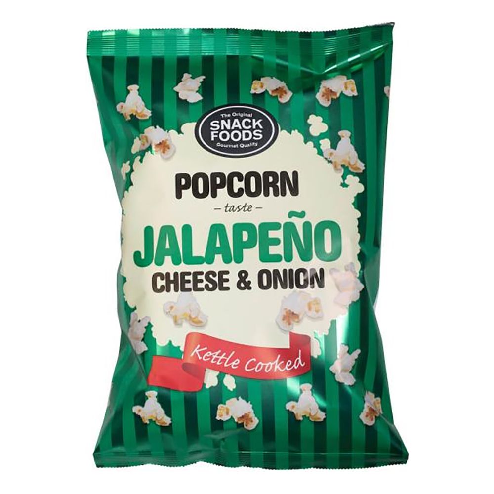Snacks Foods Popcorn Jalapeño Cheese & Onion