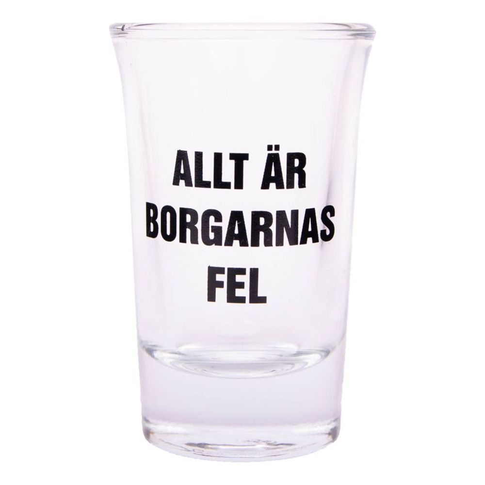 Shotglass med Tekst
