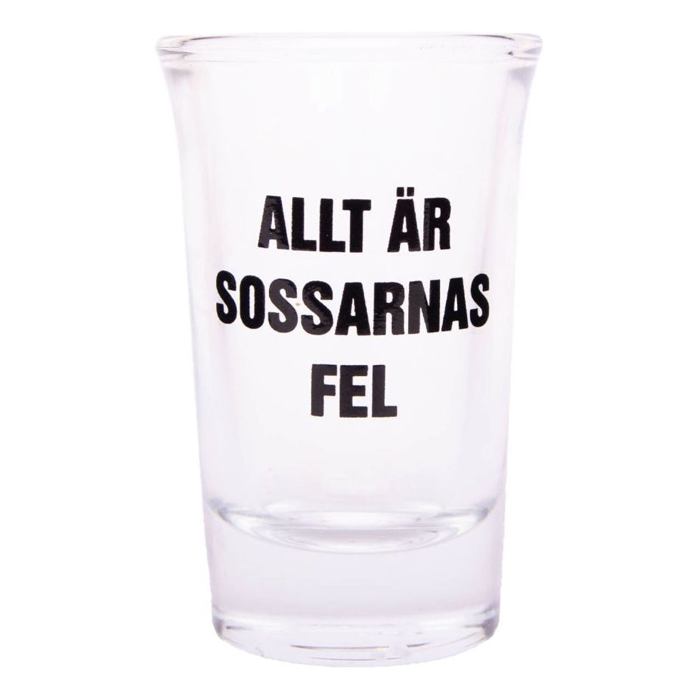 Shotglass med Tekst