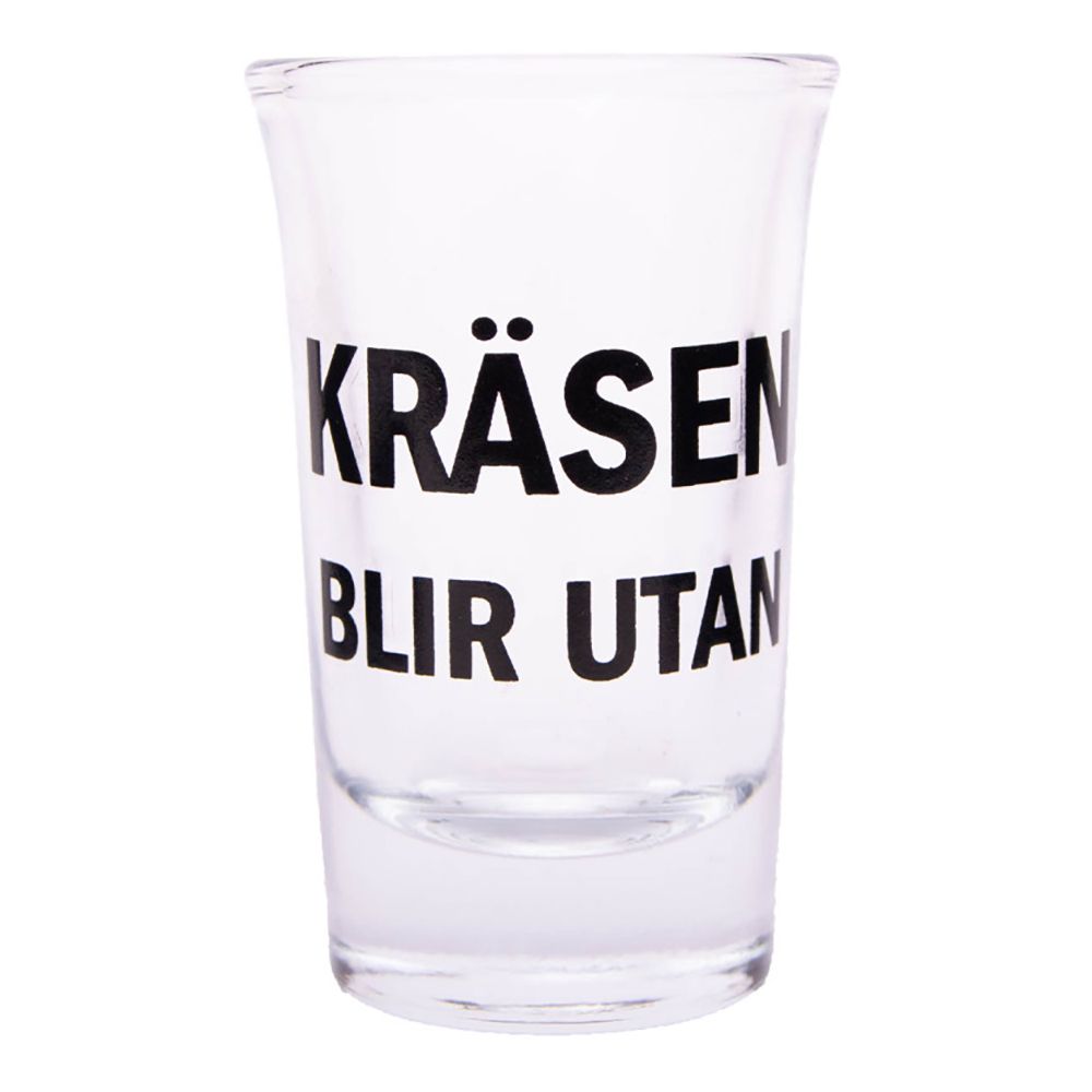 Shotglass med Tekst