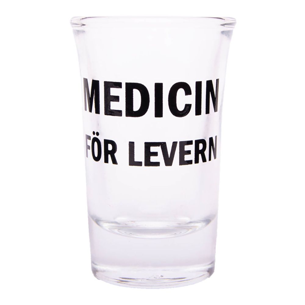 Shotglass med Tekst