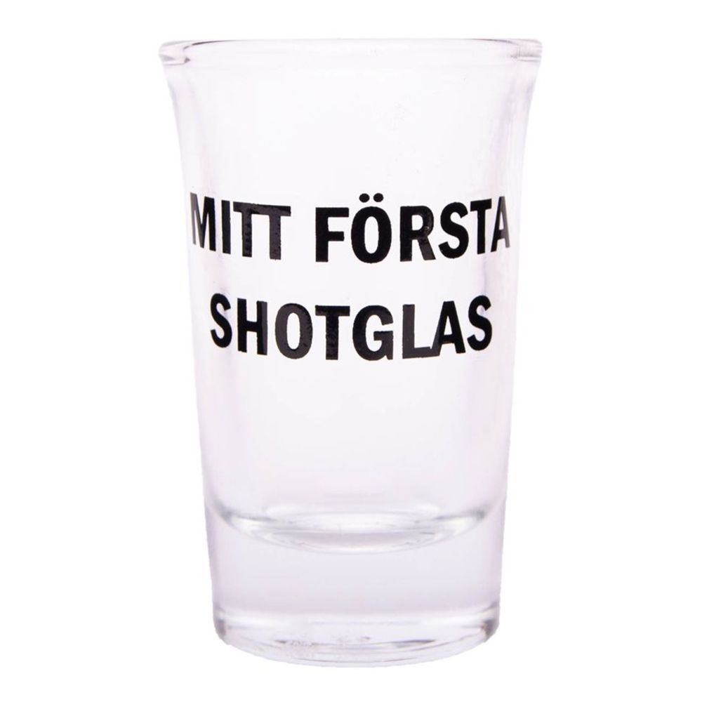 Shotglass med Tekst