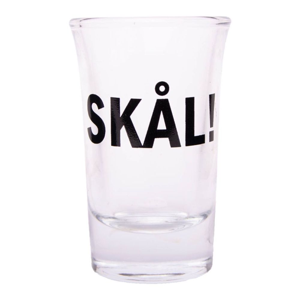 Shotglass med Tekst