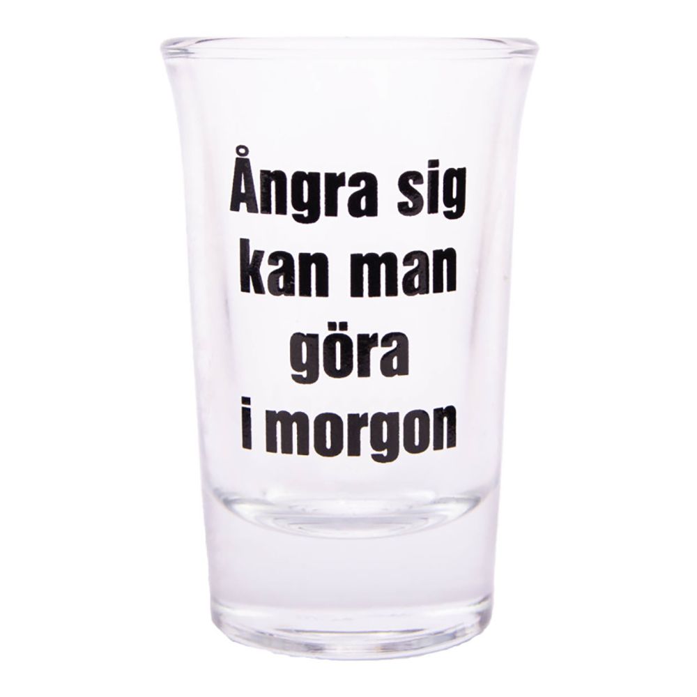 Shotglass med Tekst