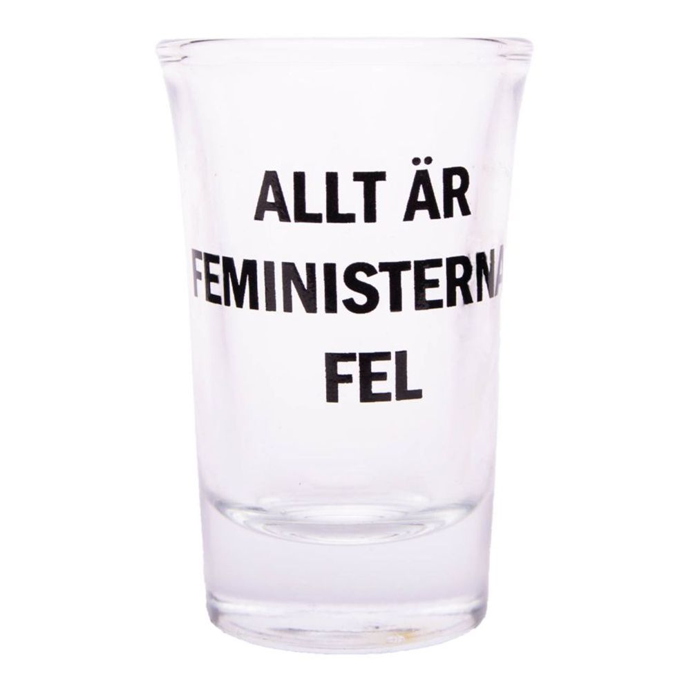 Shotglass med Tekst