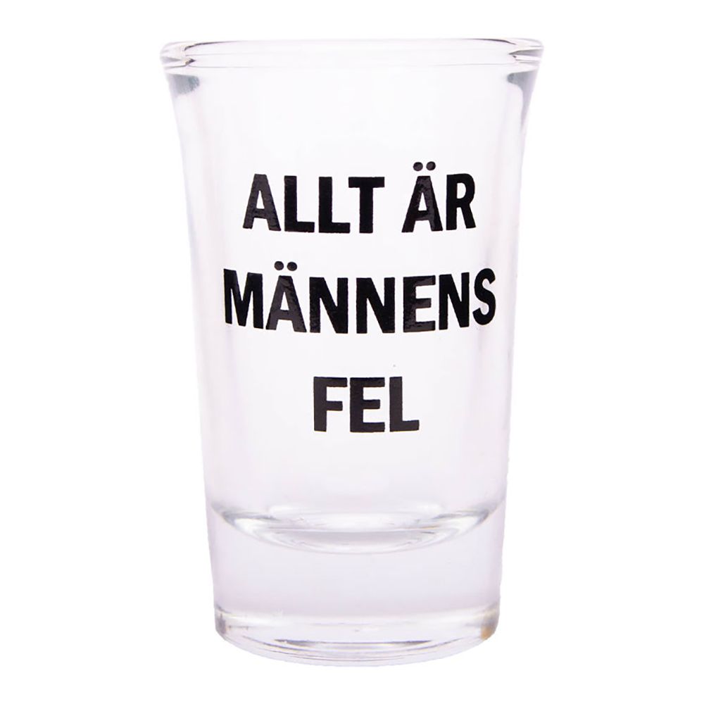Shotglass med Tekst