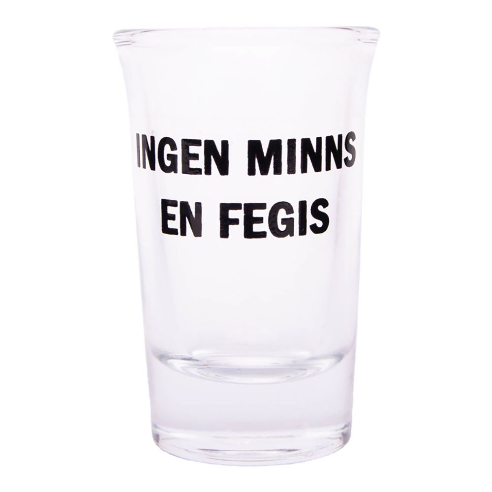 Shotglass med Tekst