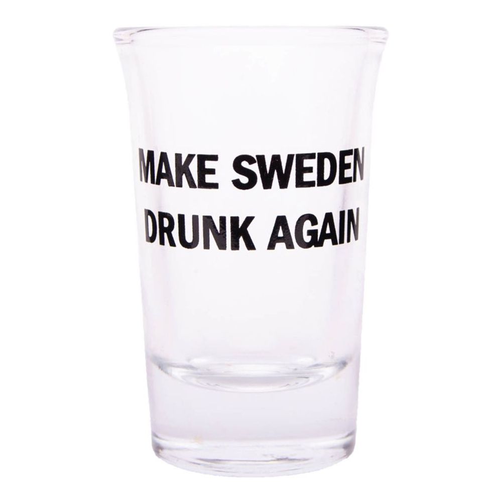 Shotglass med Tekst