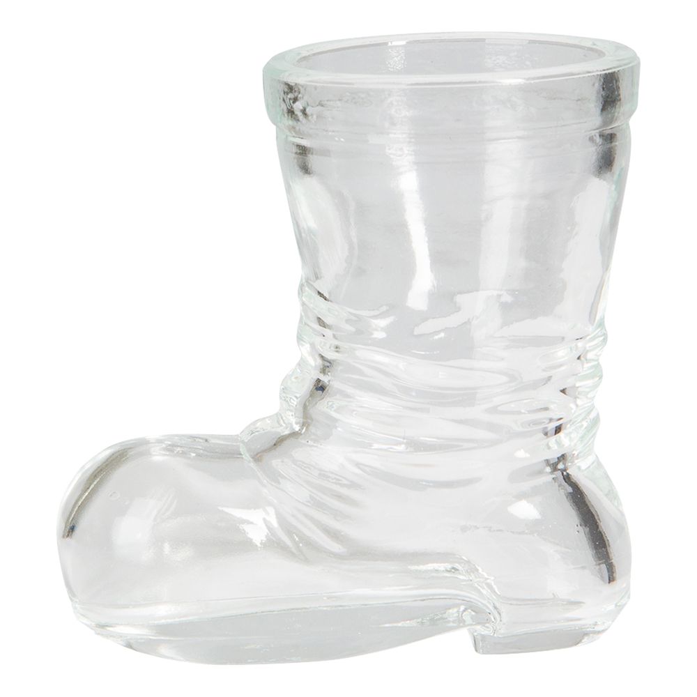 Snapseglas Støvle