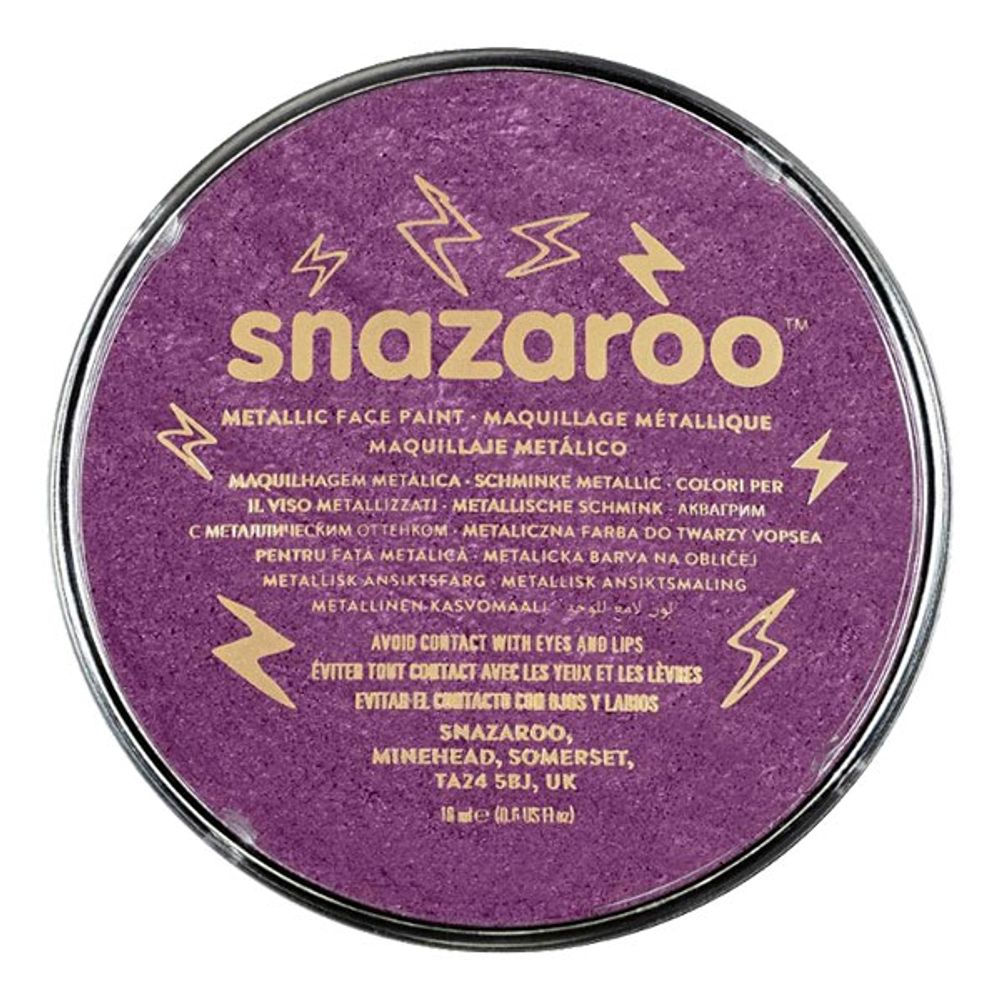 Snazaroo Ansikts- & Kroppsfärg Metallic