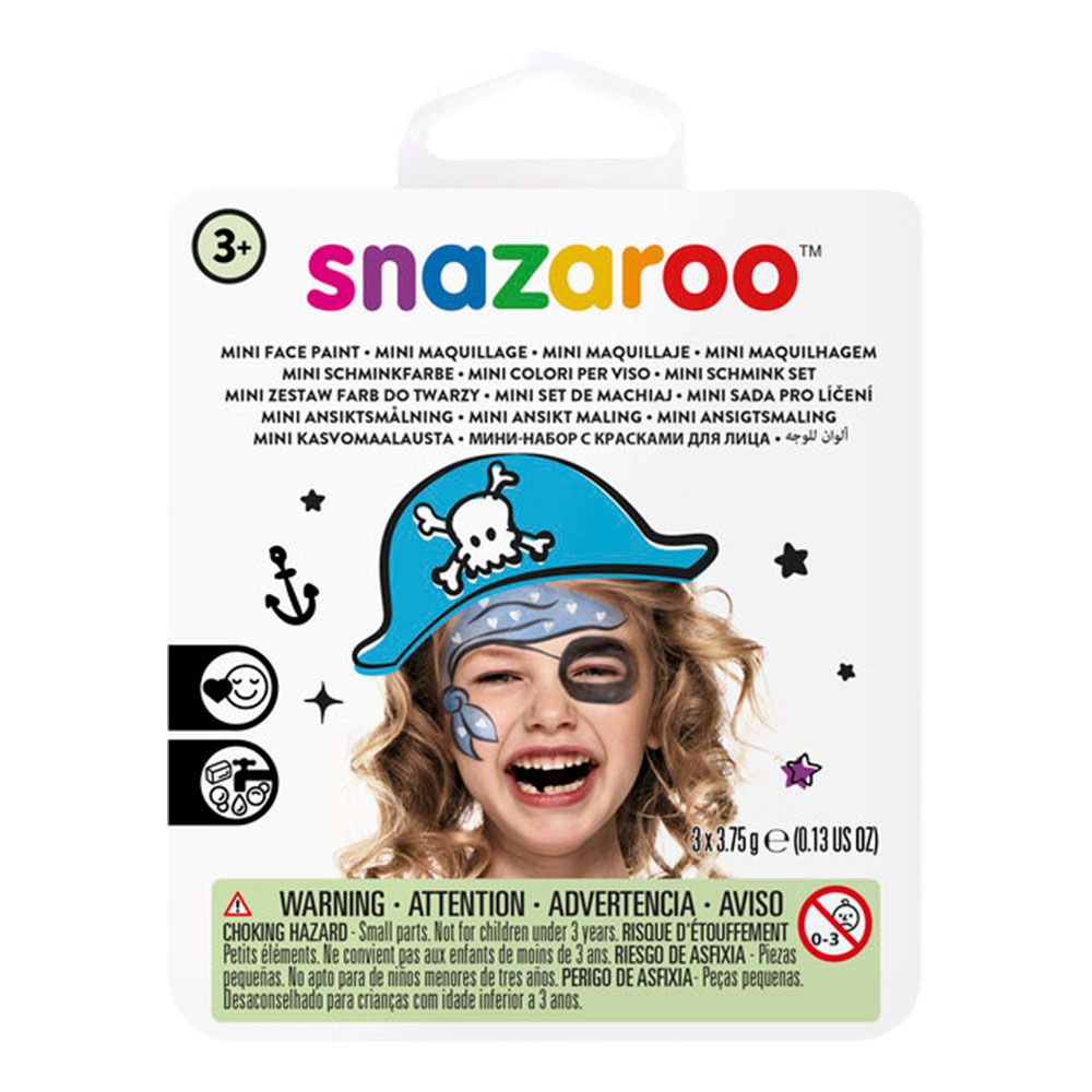Snazaroo Kasvomaalisetti Mini Merirosvo
