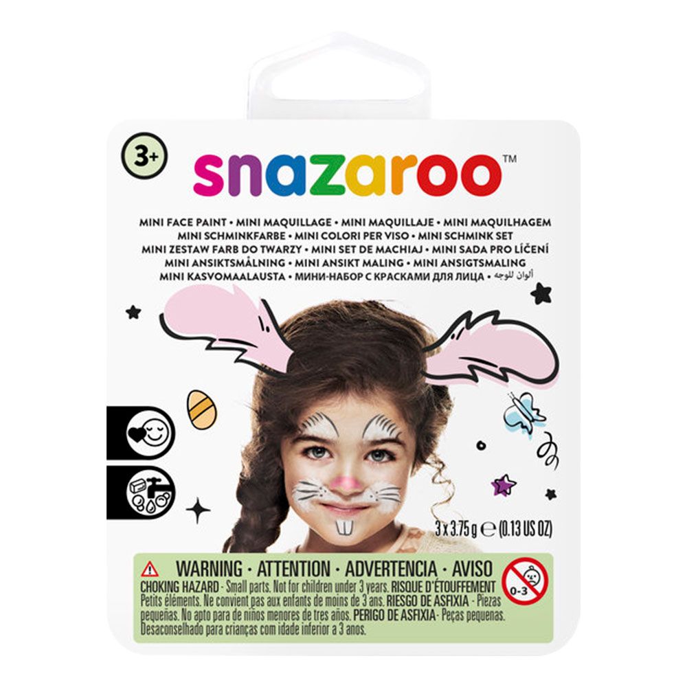 Snazaroo Ansigtsfarvesæt Mini Kanin