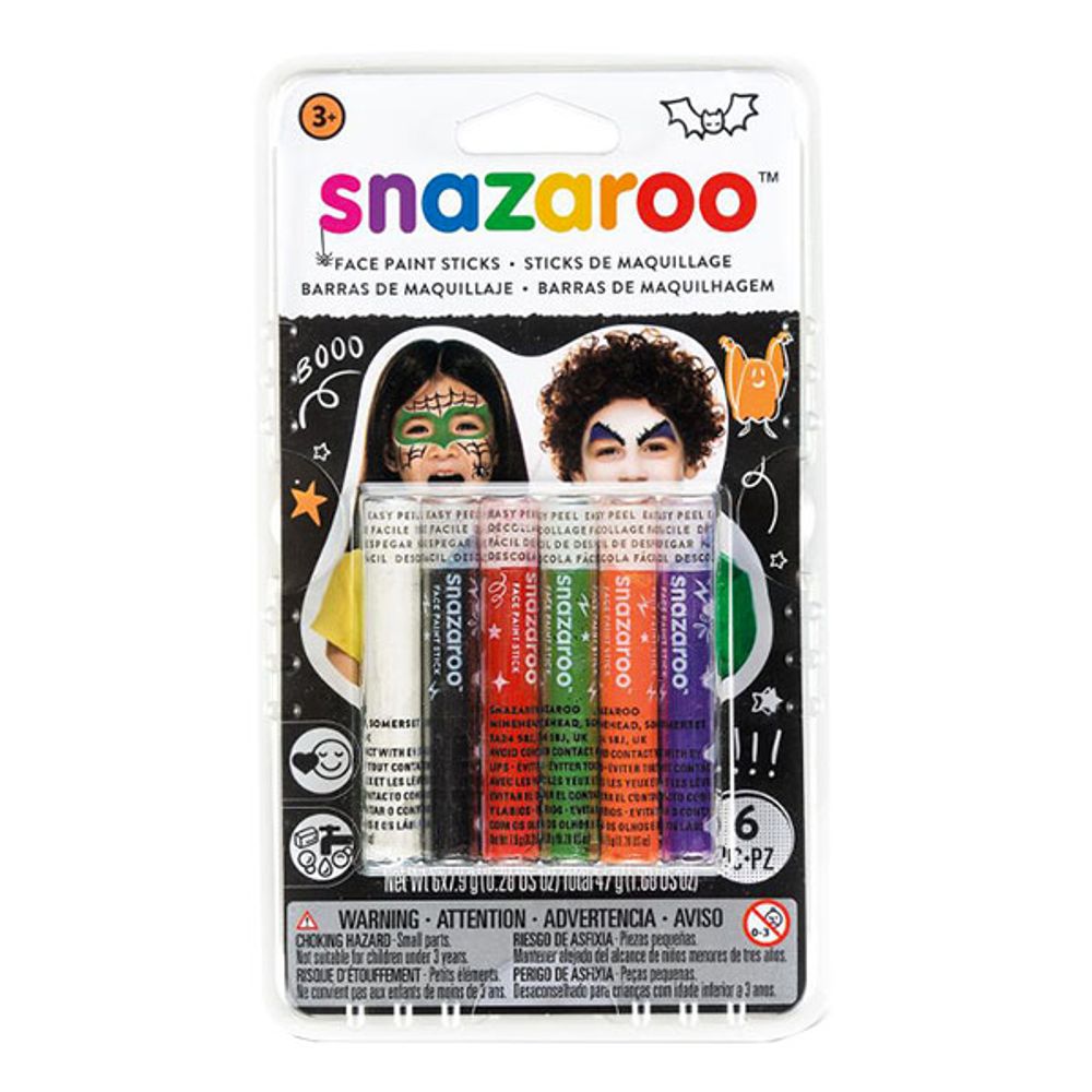 Snazaroo Ansigtsfarver Halloween Nordic
