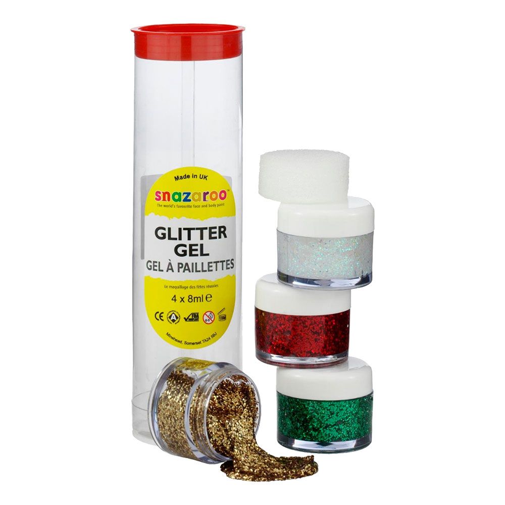 Snazaroo Glittergel Set