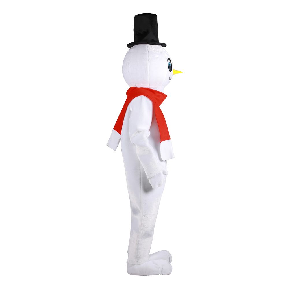 Snögubbe Maskot Deluxe Maskeraddräkt
