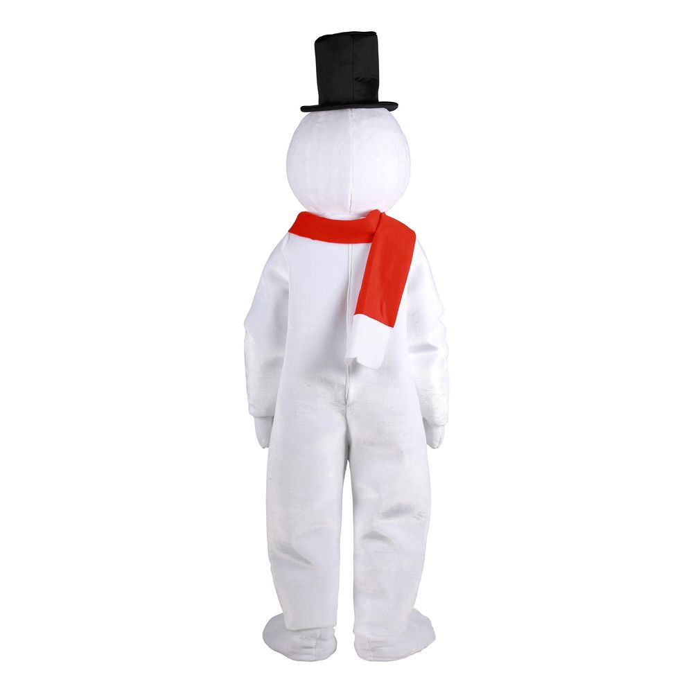 Snögubbe Maskot Deluxe Maskeraddräkt