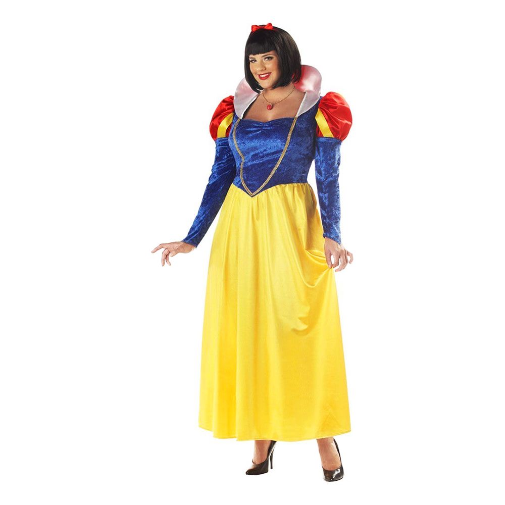 Snövit Plus-size Maskeraddräkt