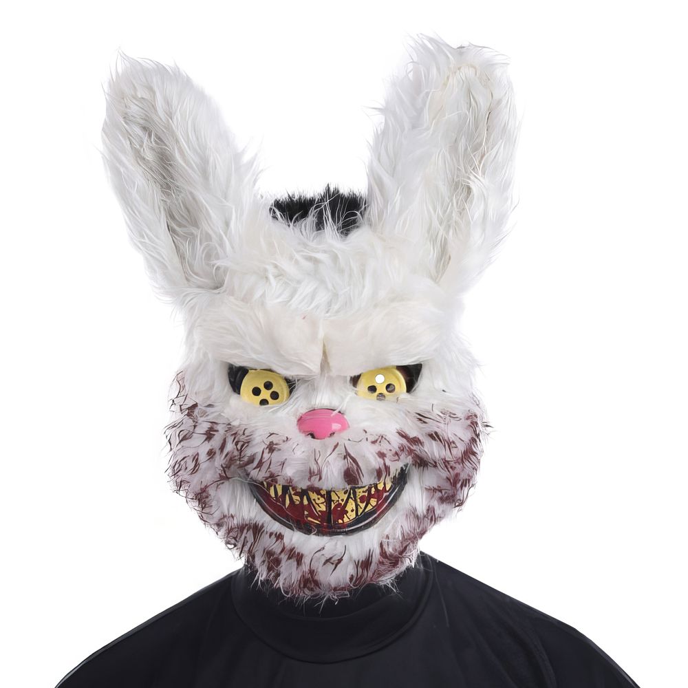 Läskig Blodig Kanin Mask