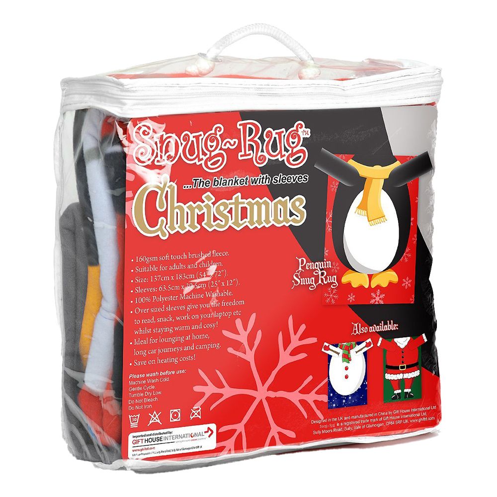 Snug Rug Christmas Pingvin