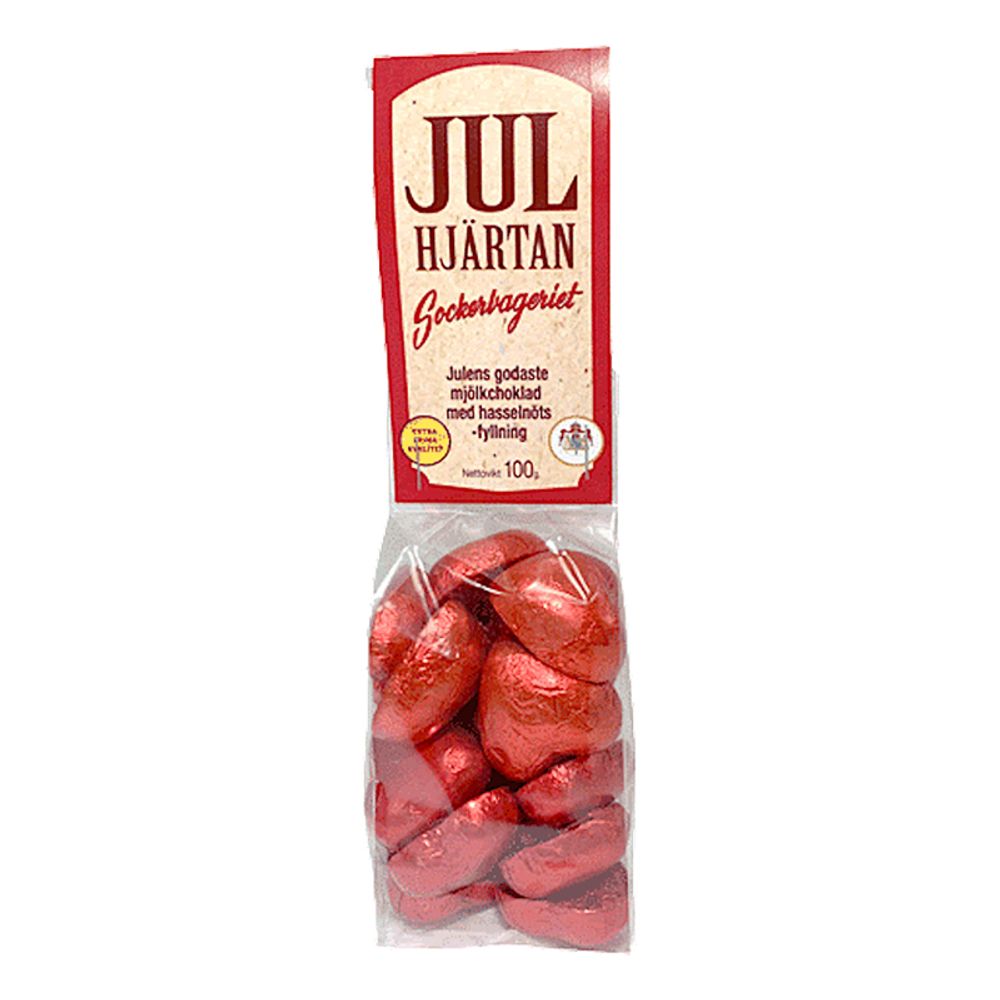 Julhjärtan Sjokolade