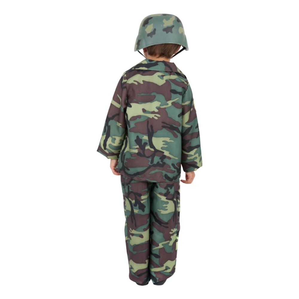 Soldat Barn Maskeraddräkt