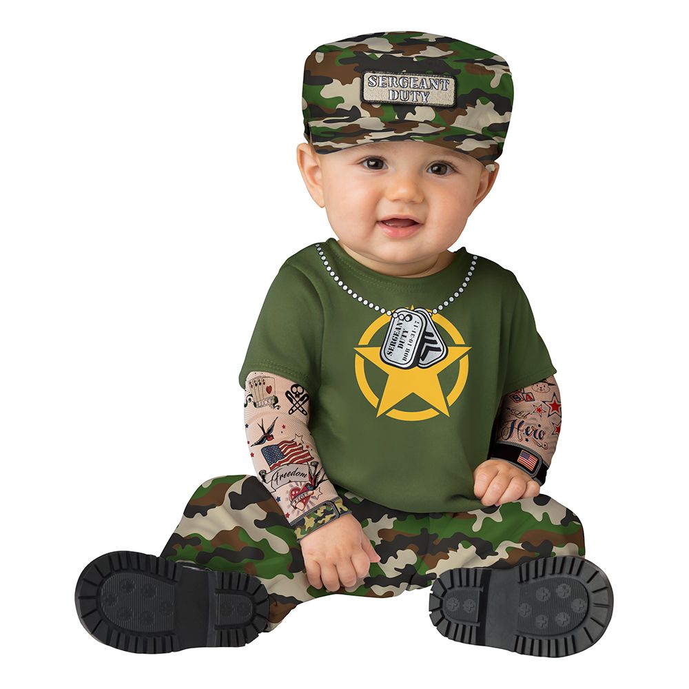 Soldat Baby Kostyme