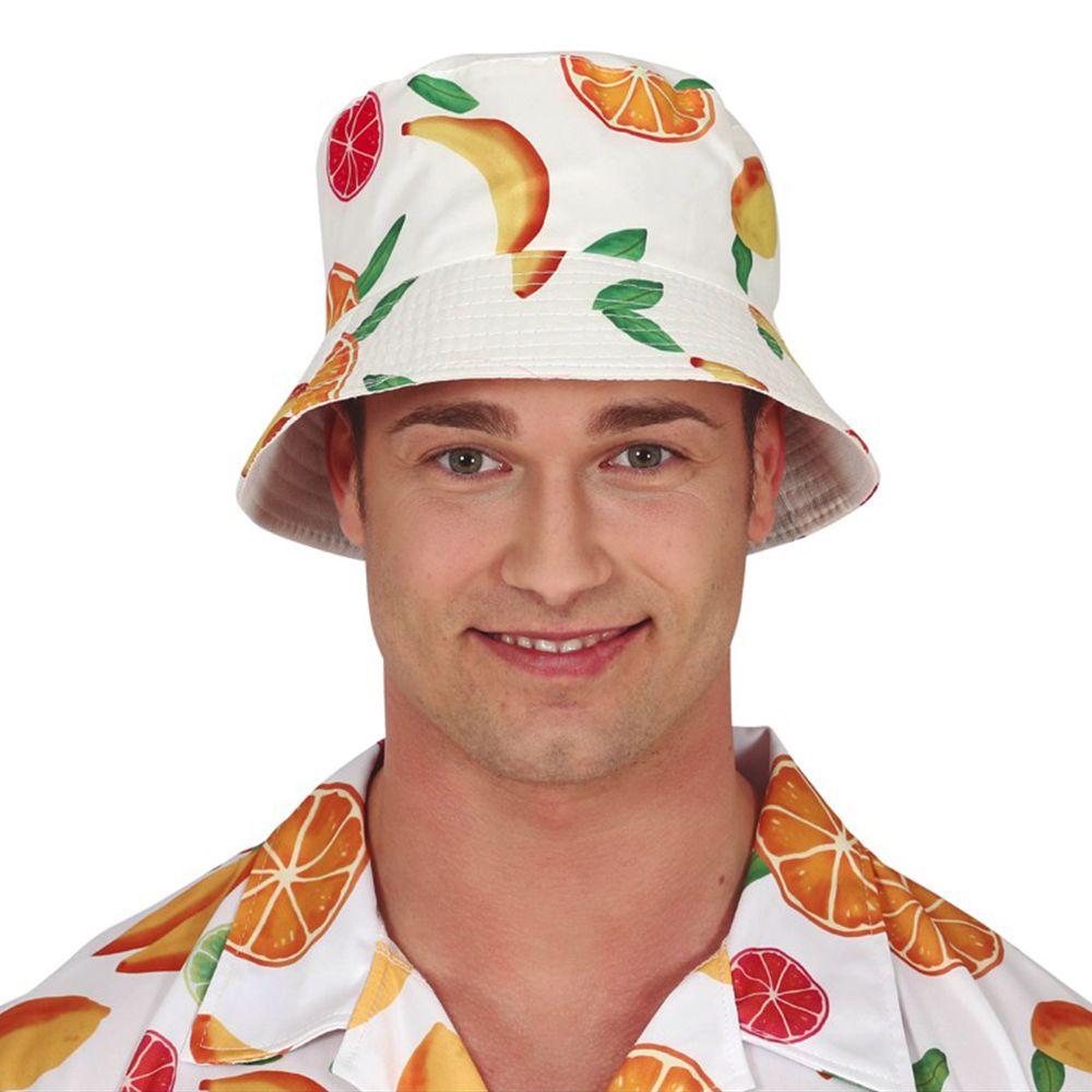 Solhatt med frukter