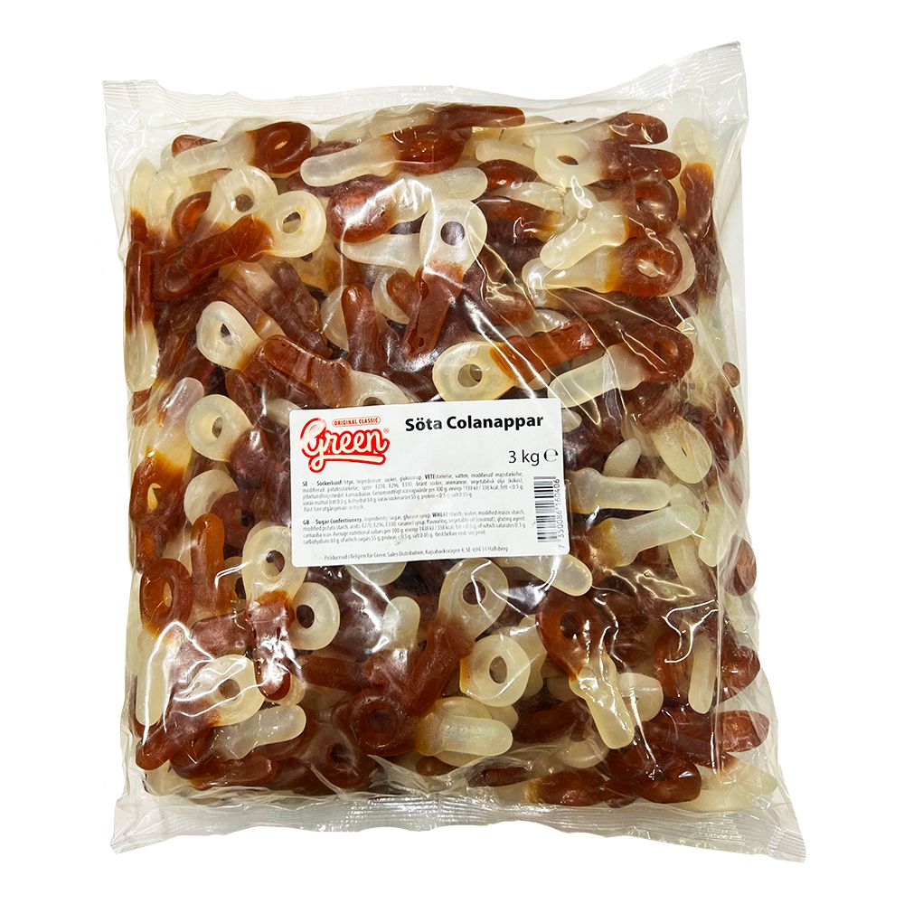 Söta Colanappar Storpack