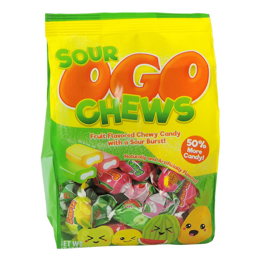 Sour OGO Chews Økonomipakke