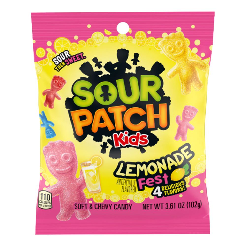 Sour Patch Lemonade Peg Bag