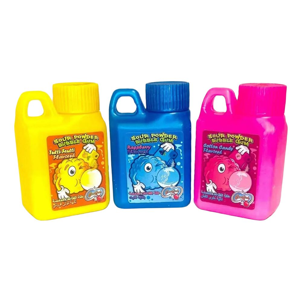 Sour Powder Bubble Gum Økonomipakke