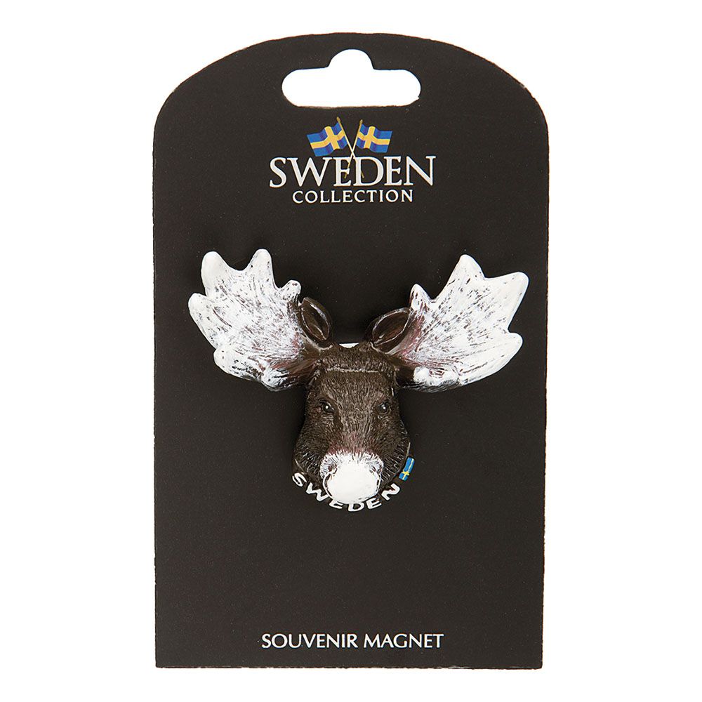 Souvenir Magnet Sweden Elghoved