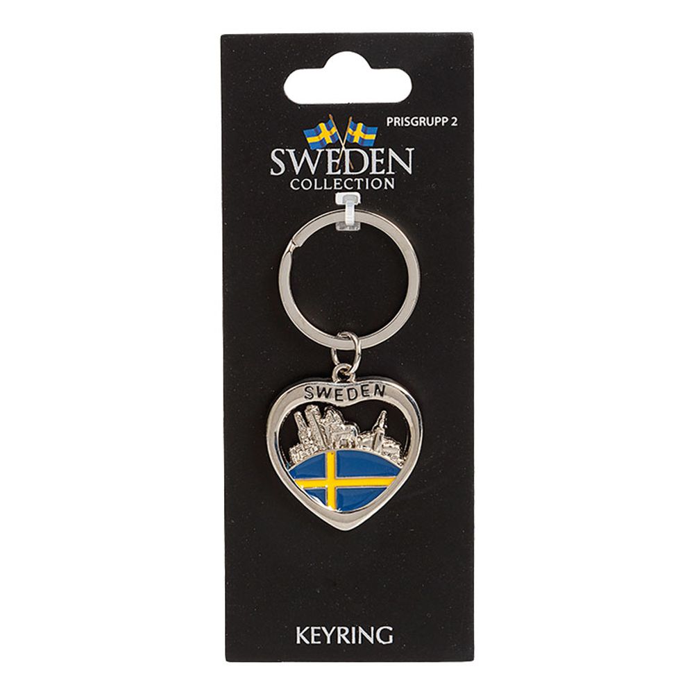 Suvenir Nøkkelring Sweden City