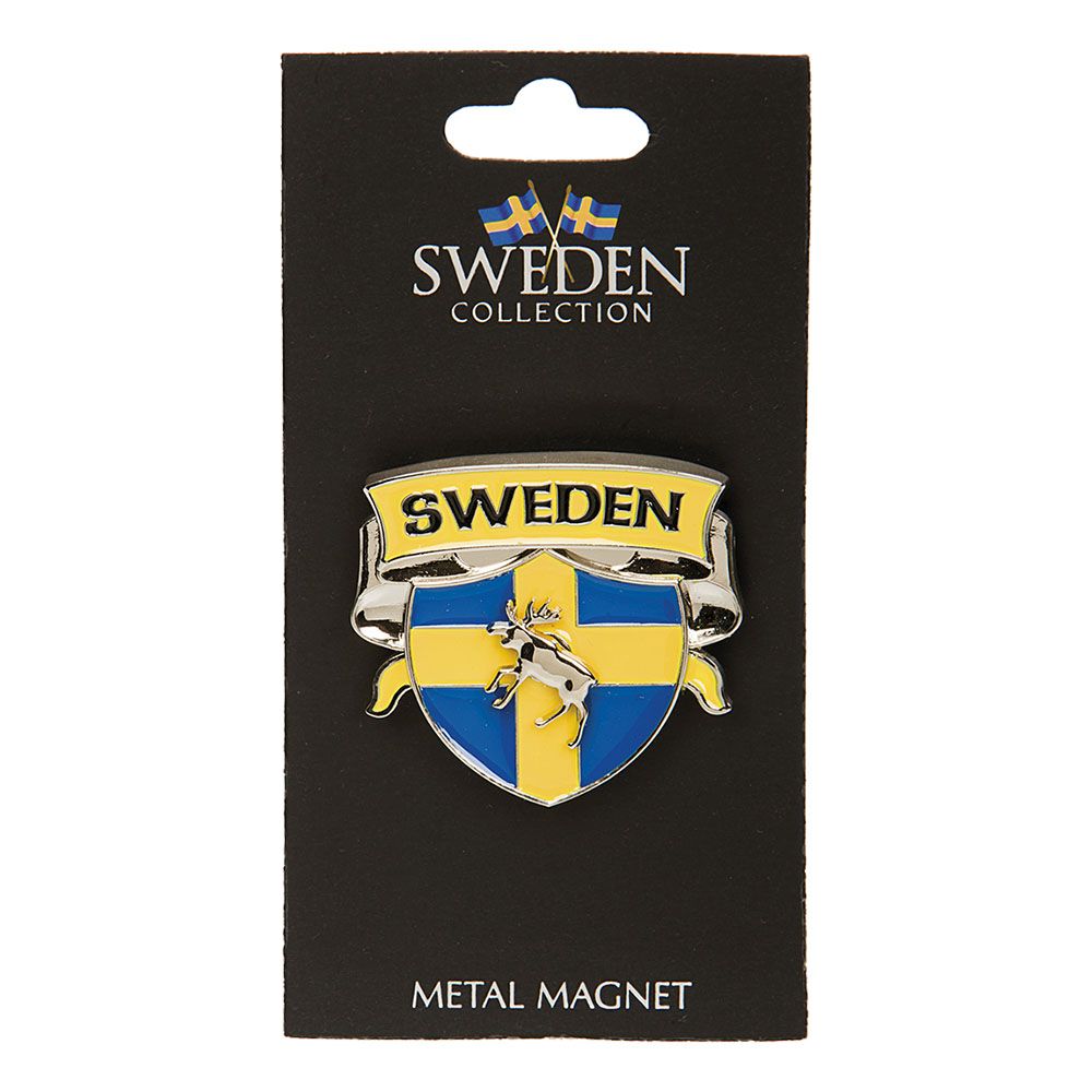 Suvenir Skjold Elg Sweden Magnet
