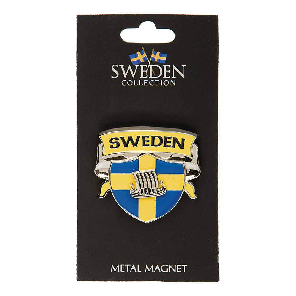 Suvenir Skjold Viking Sweden Magnet