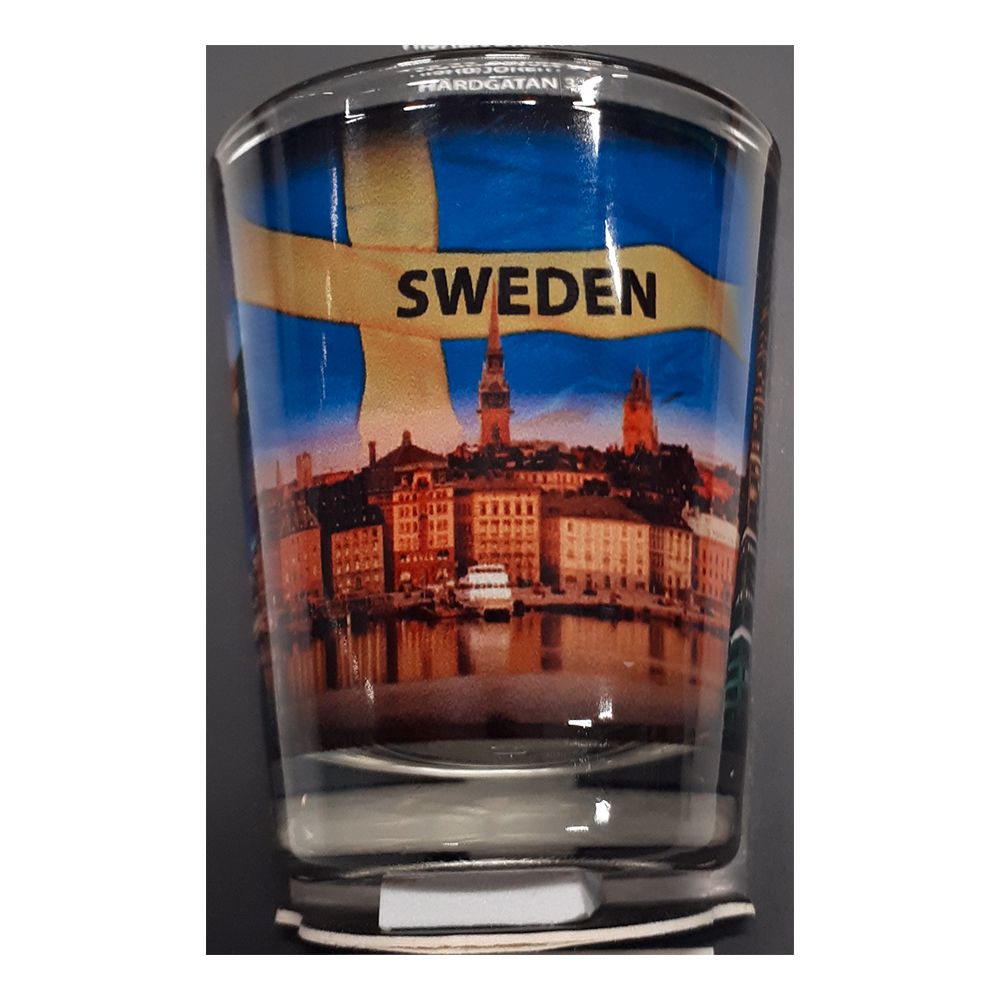 Souvenir Sweden Shotglas Nordlys