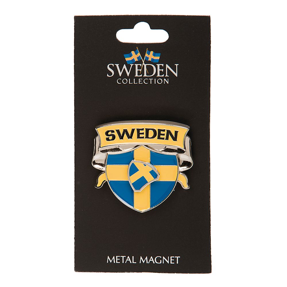 Matkamuisto Ruotsi Kilpi Magneetti