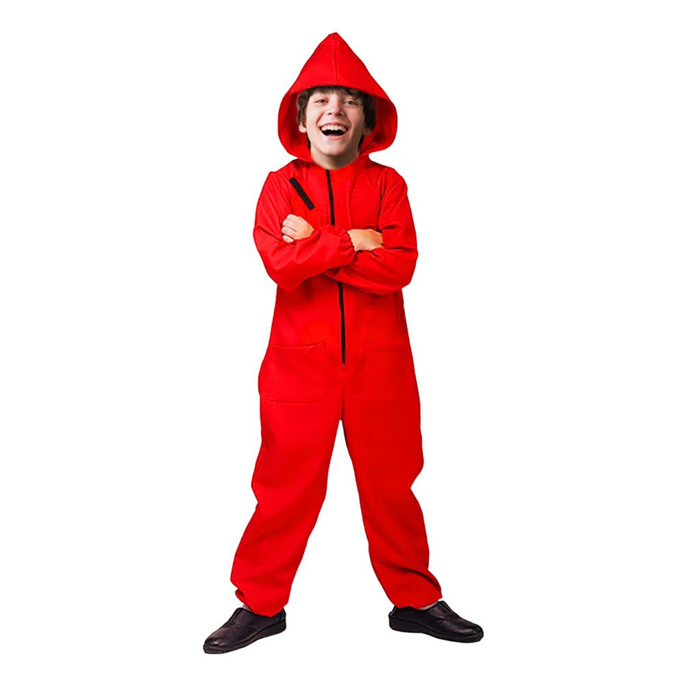La Casa de Papel Budsjett Barn Kostyme